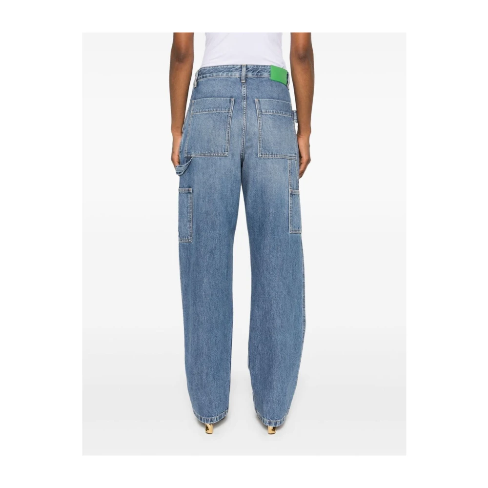 Bottega Veneta Mid Blue Jeans voor Mannen Blue Dames