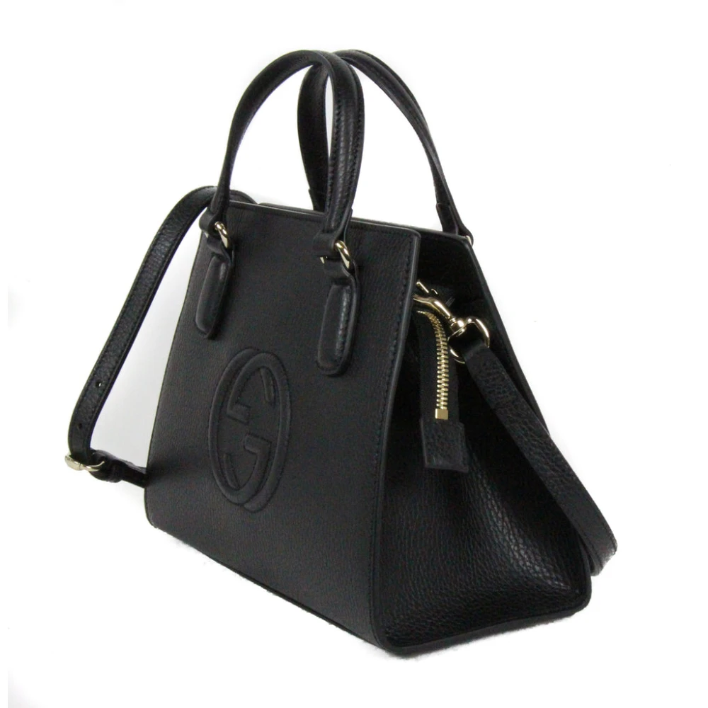 Gucci Soho Leren Crossbodytas Black Dames