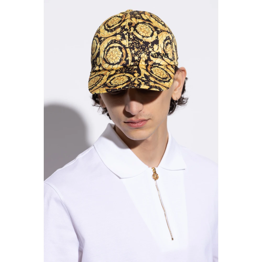 Versace Baseball cap Yellow Heren