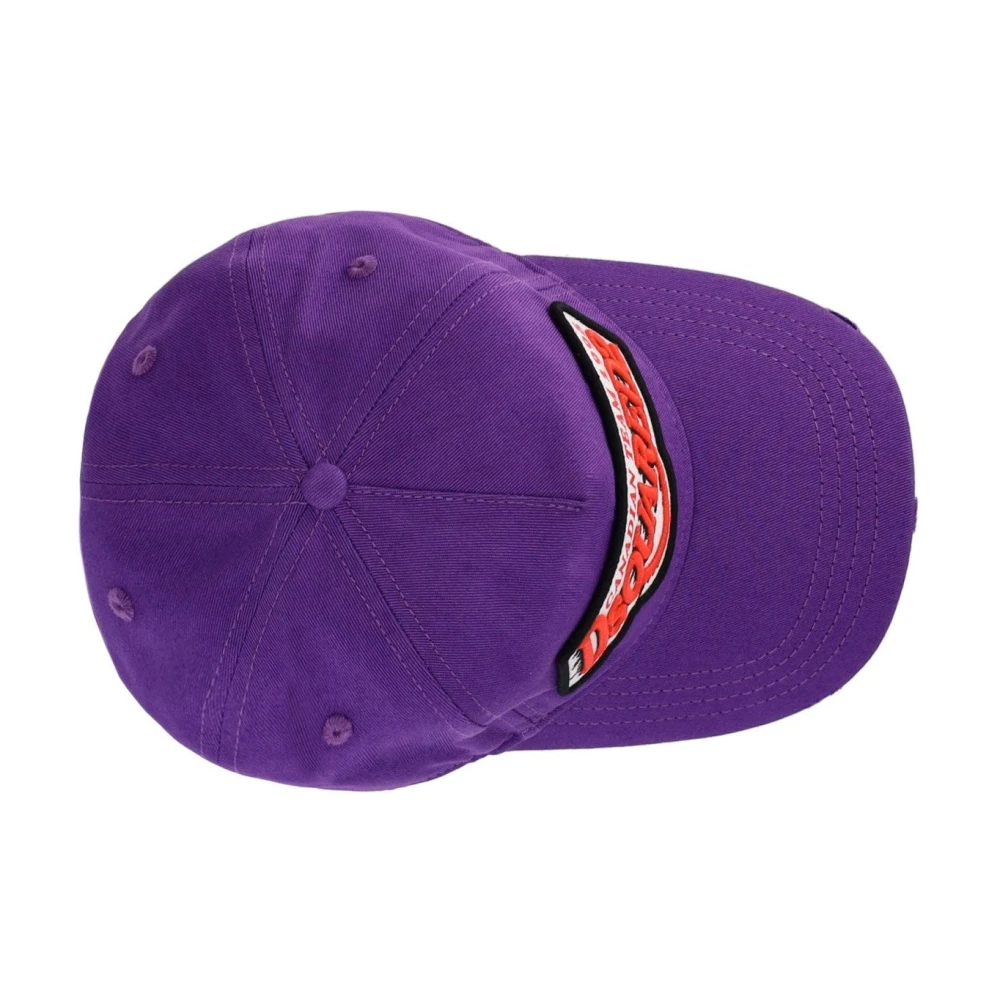 Dsquared2 Caps Purple Heren