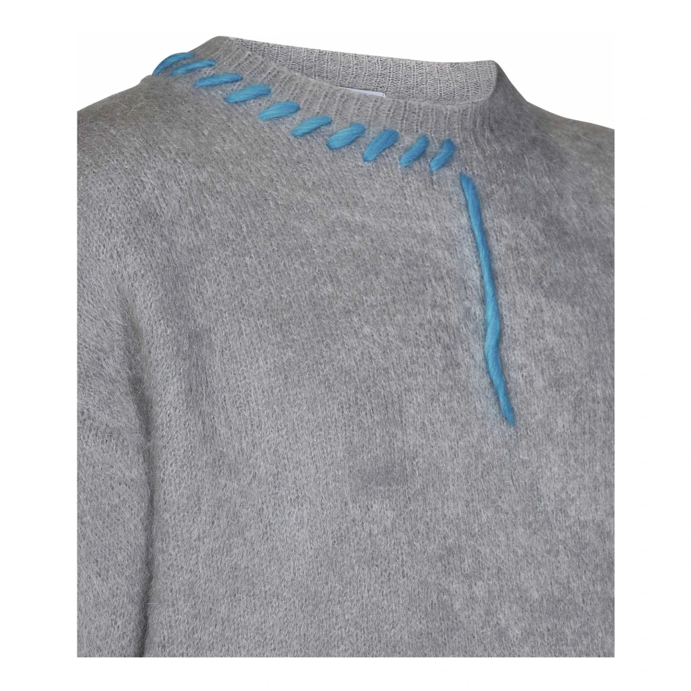 Bonsai Grijze Sweatshirt Aw24 Stijlvolle Herenkleding Gray Heren