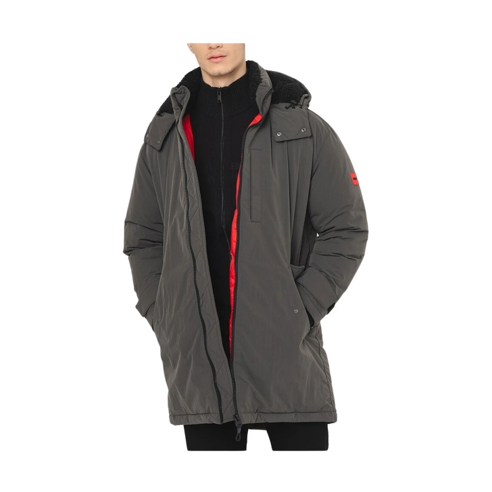 Hugo Boss Stijlvolle Herenjas Gray Heren