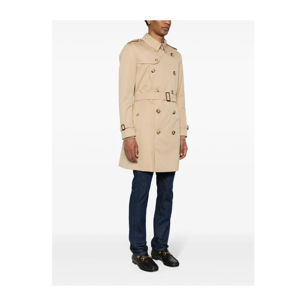 Burberry Stijlvolle Jassen Collectie Yellow Heren