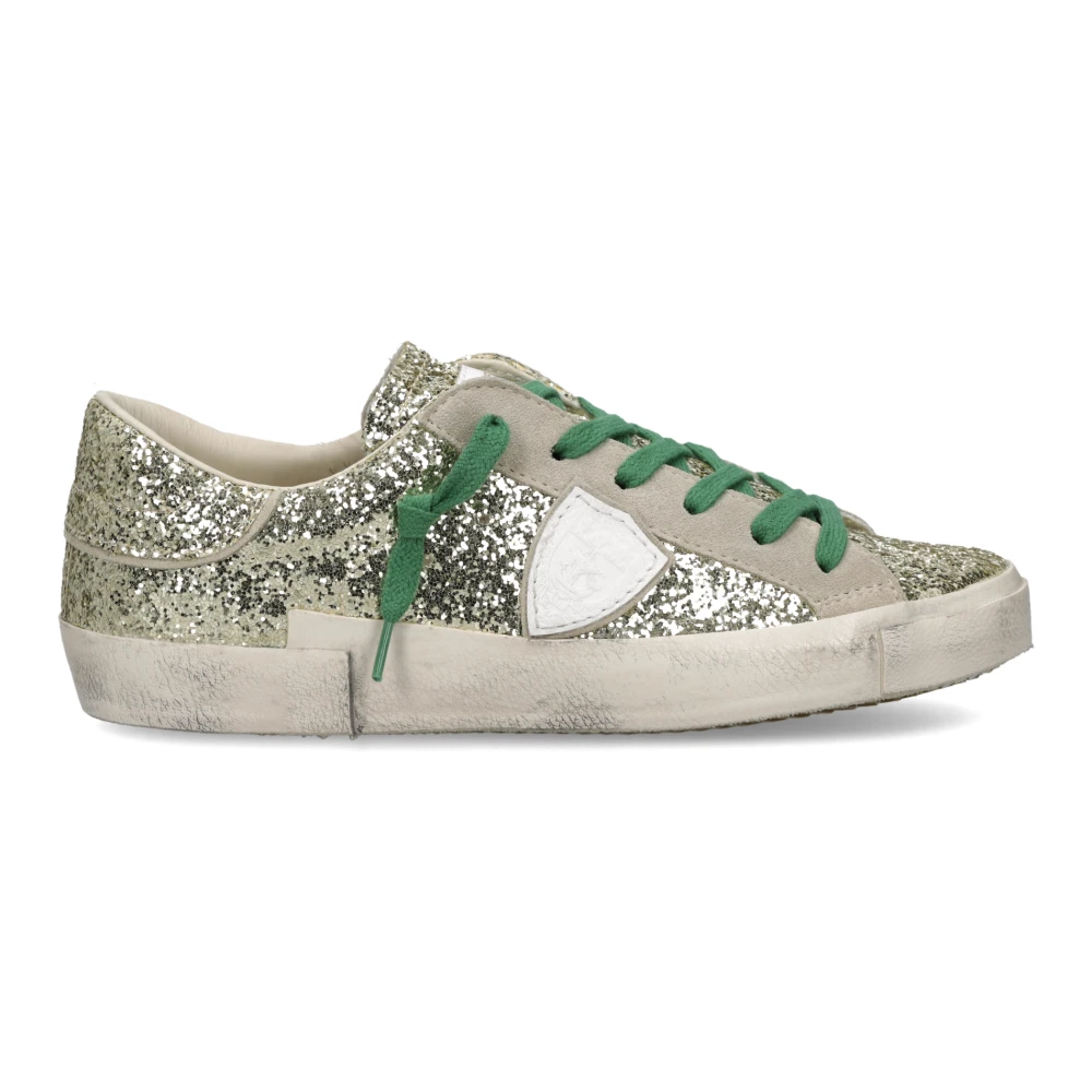 Philippe Model Prsx Tennis Dames Schoenen Geel