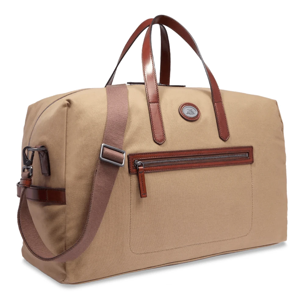 The Bridge Stijlvolle F7 Duffle Tas Brown Dames