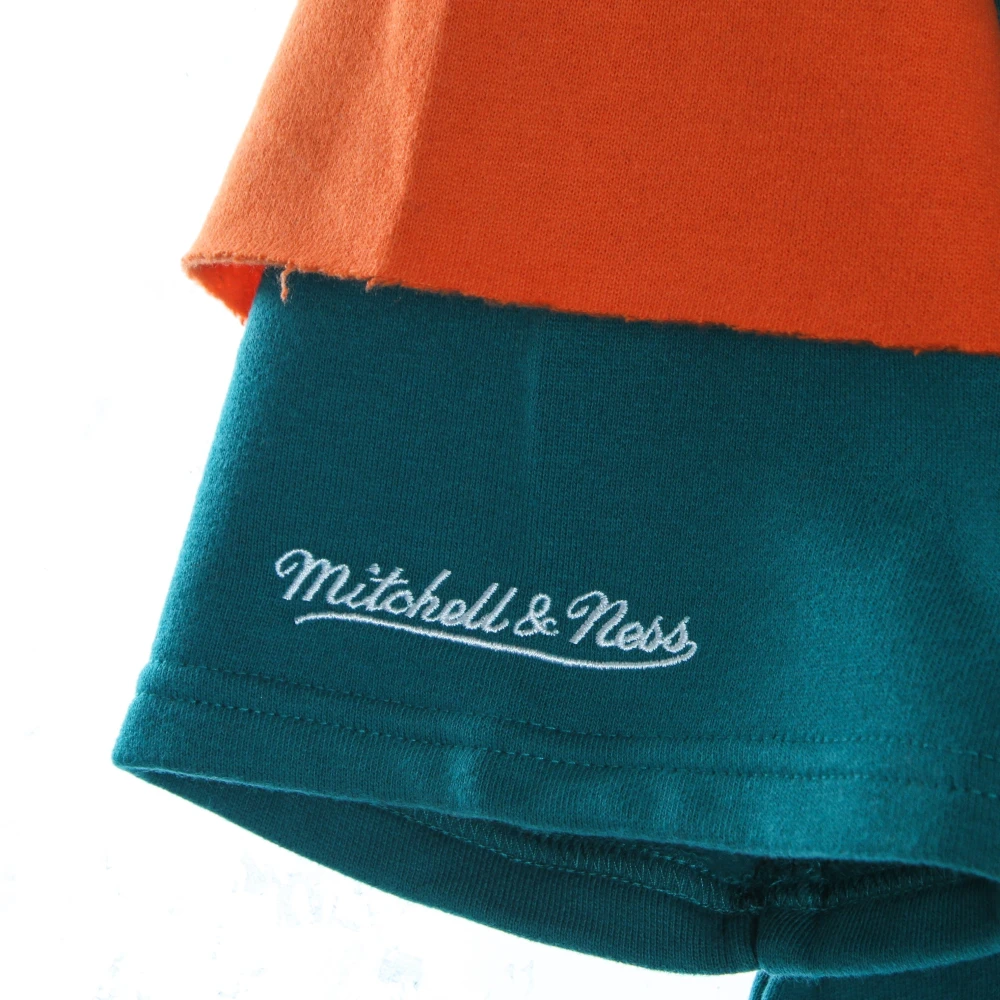 Mitchell & Ness Miami Dolphins NFL Hoodie Blauw Blue Heren