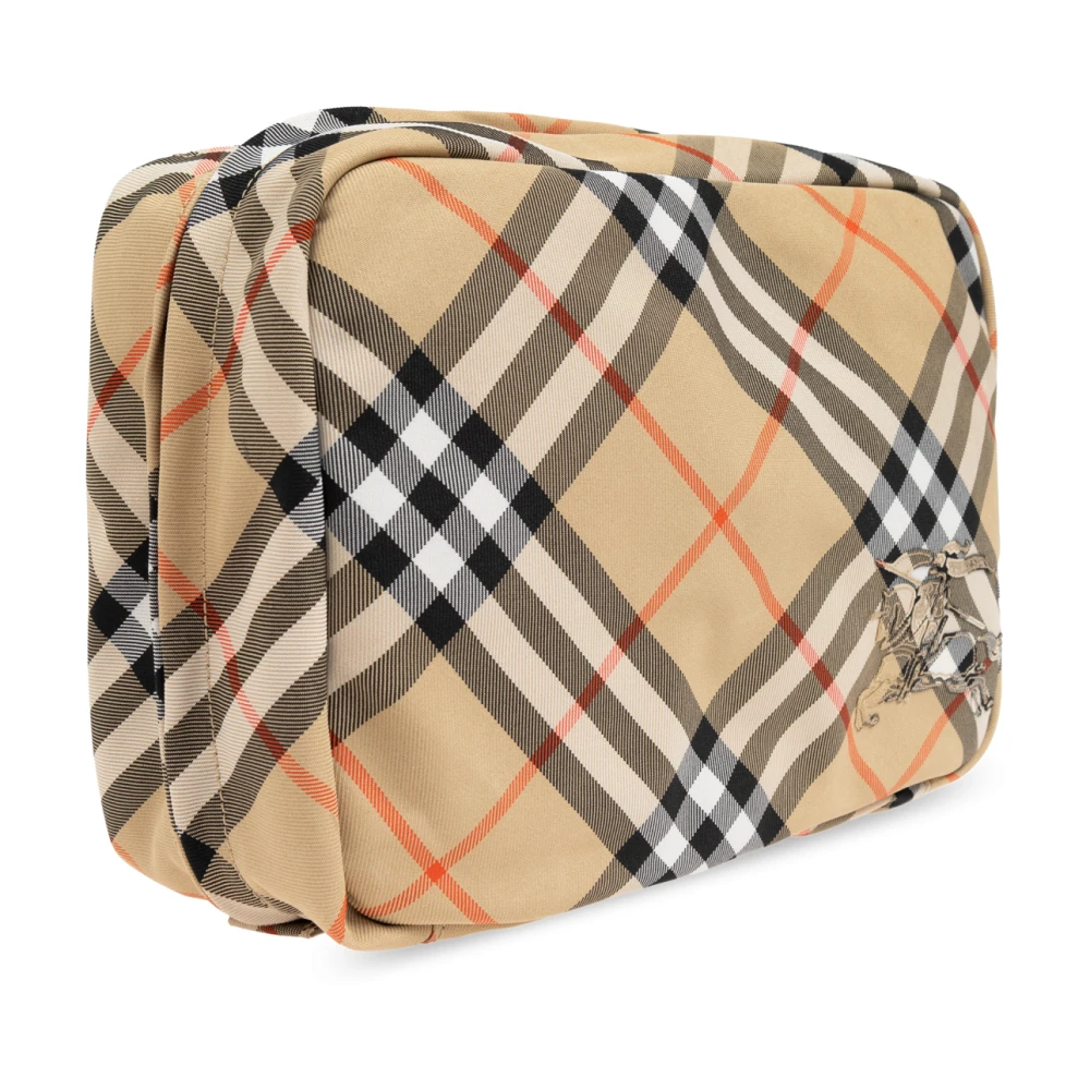 Burberry Cosmeticatas met patroon Beige Heren