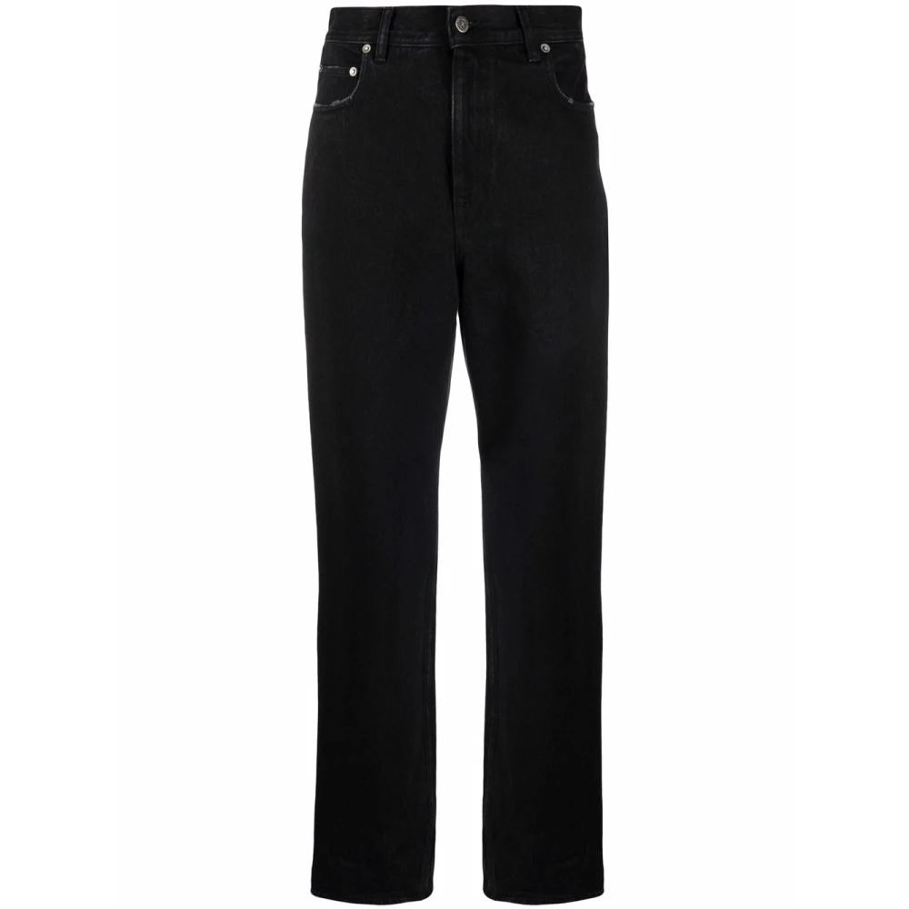 Golden Goose Zwarte Aw23 Straight Jeans Black Dames