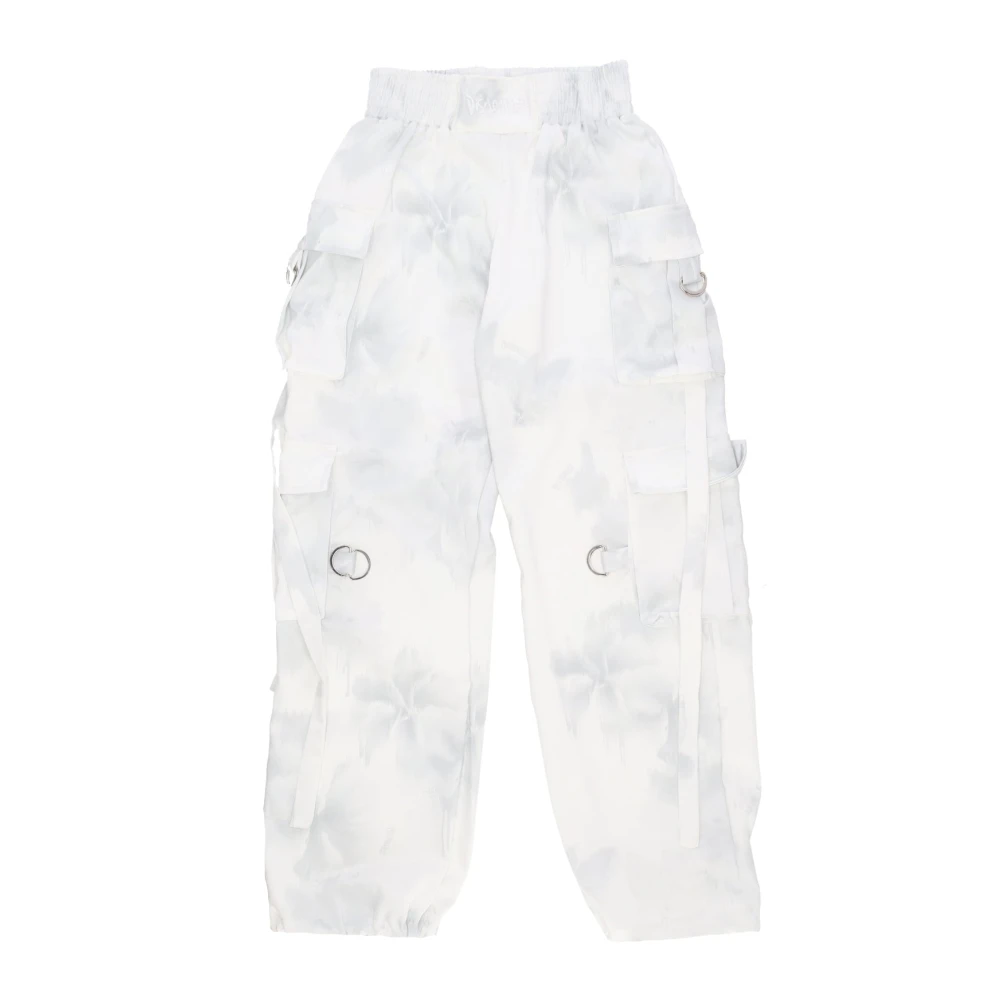 Disclaimer Satin Cargo Pant White Dames