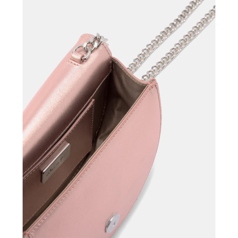 Alma en Pena Moon Flap Clutch Tas Pink Dames
