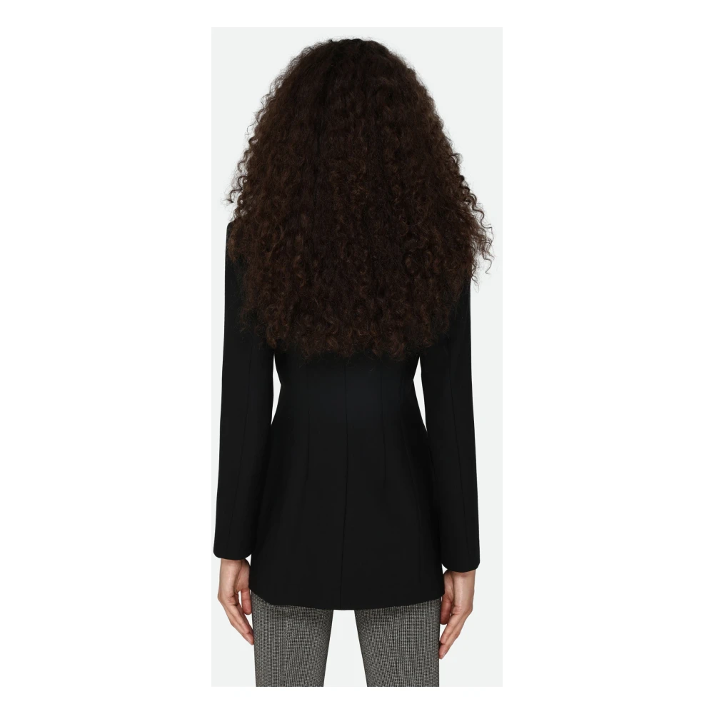 pinko Elegante Zwarte Blazer Black Dames