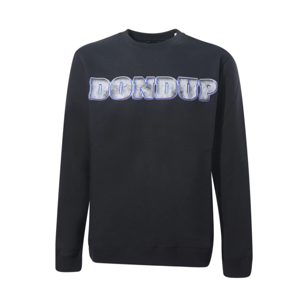 Dondup Men's Black Regular-Fit Crew-Neck Cotton Sweatshirt - Sweatshirts - Xl - Sweatshirts & Hoodies