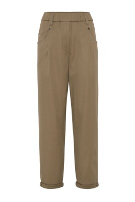pantalon-marron-taille-haute-avec-details-verts