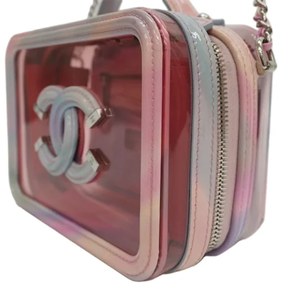 Chanel Vintage Pre-owned Fabric chanel-bags Red Dames
