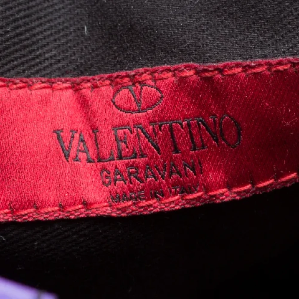 Valentino Vintage Pre-owned Leather totes Purple Dames