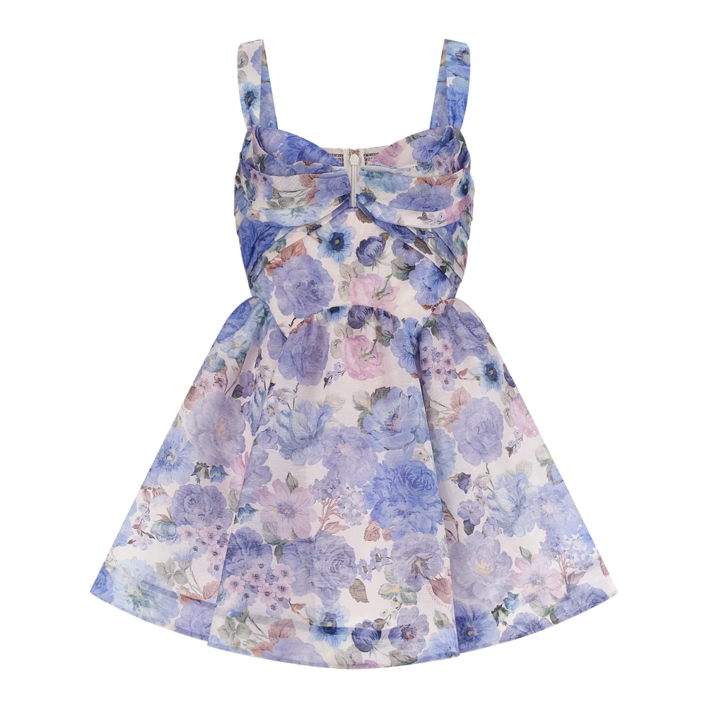 Zimmermann Women's Multicolor Rebellion Drape Mini Dress - Short Dresses - Xs- Dresses