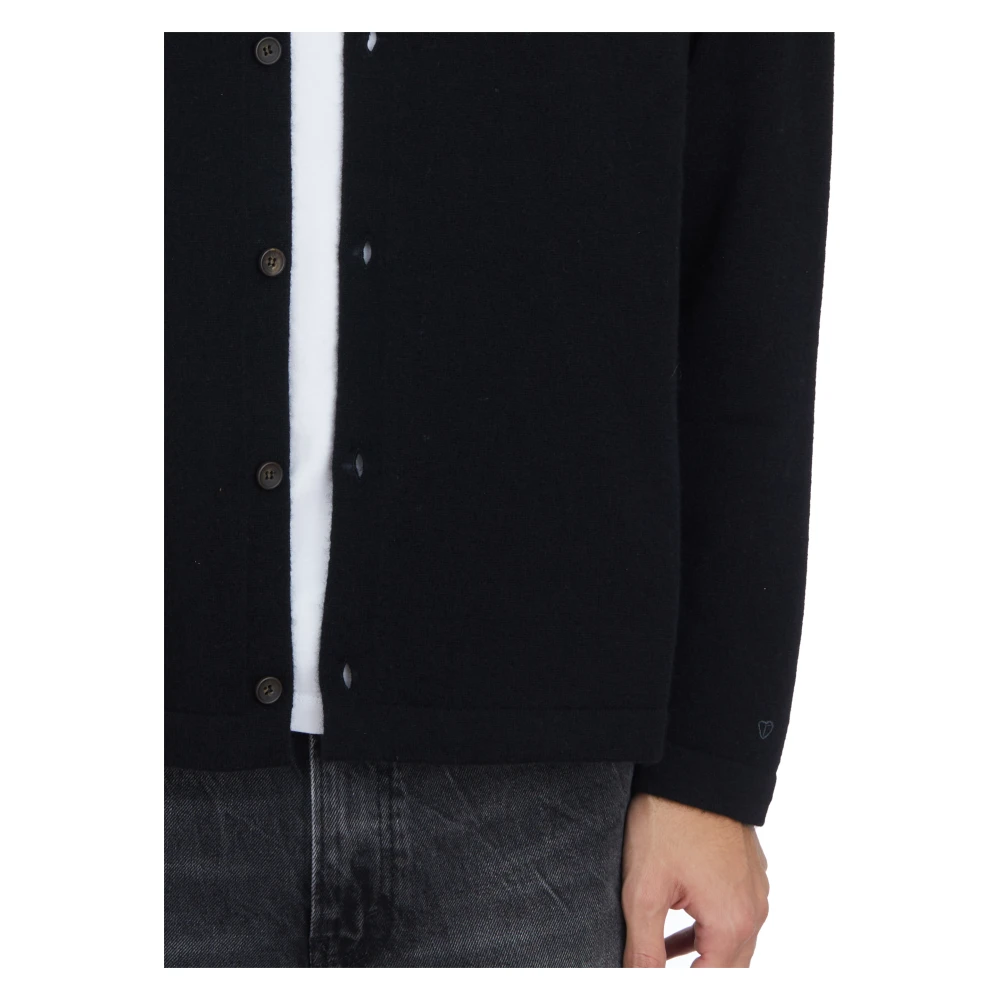 Seven Gauge Kasjmier Oversized Trui Black Heren