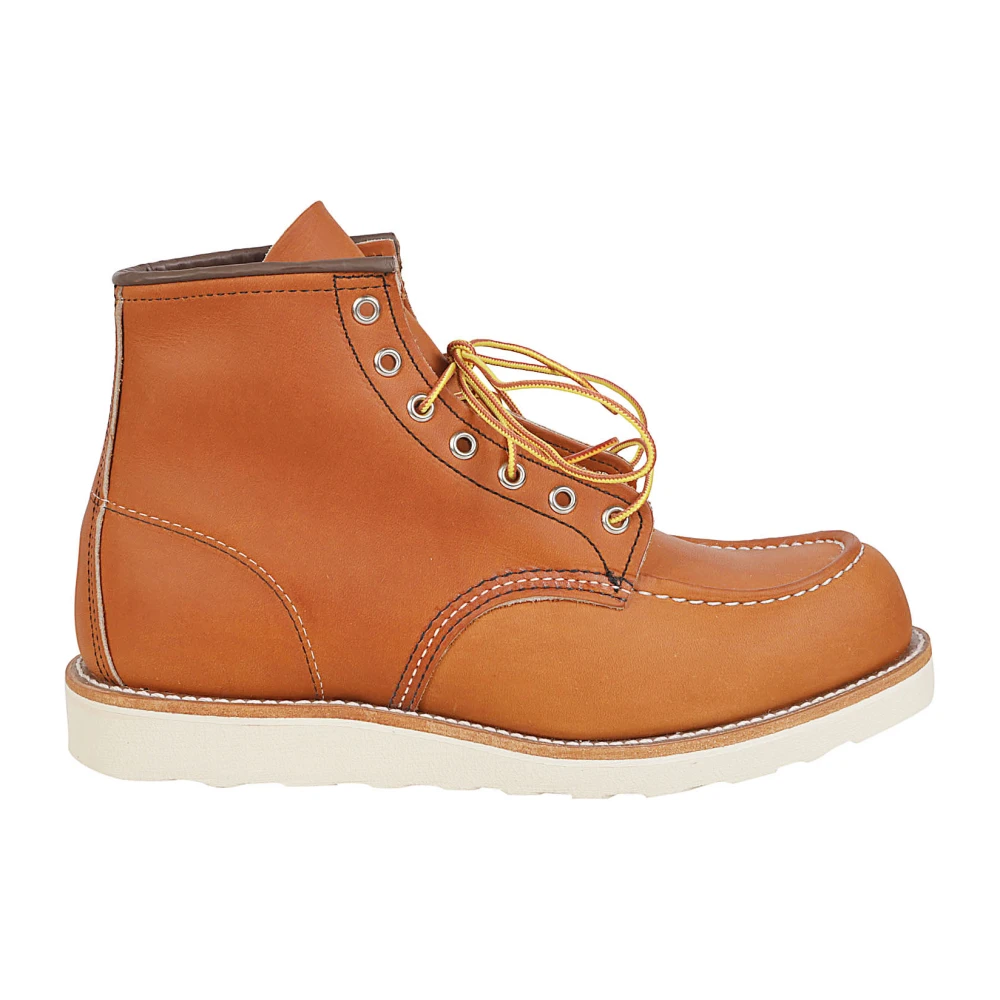 Red Wing Shoes Men's Brown Lace-Up Boots, 6 1/2 Uk, Lace-Up Boots
