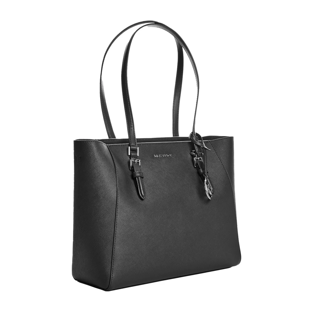 Michael Kors Omkeerbare leren tas Black Dames