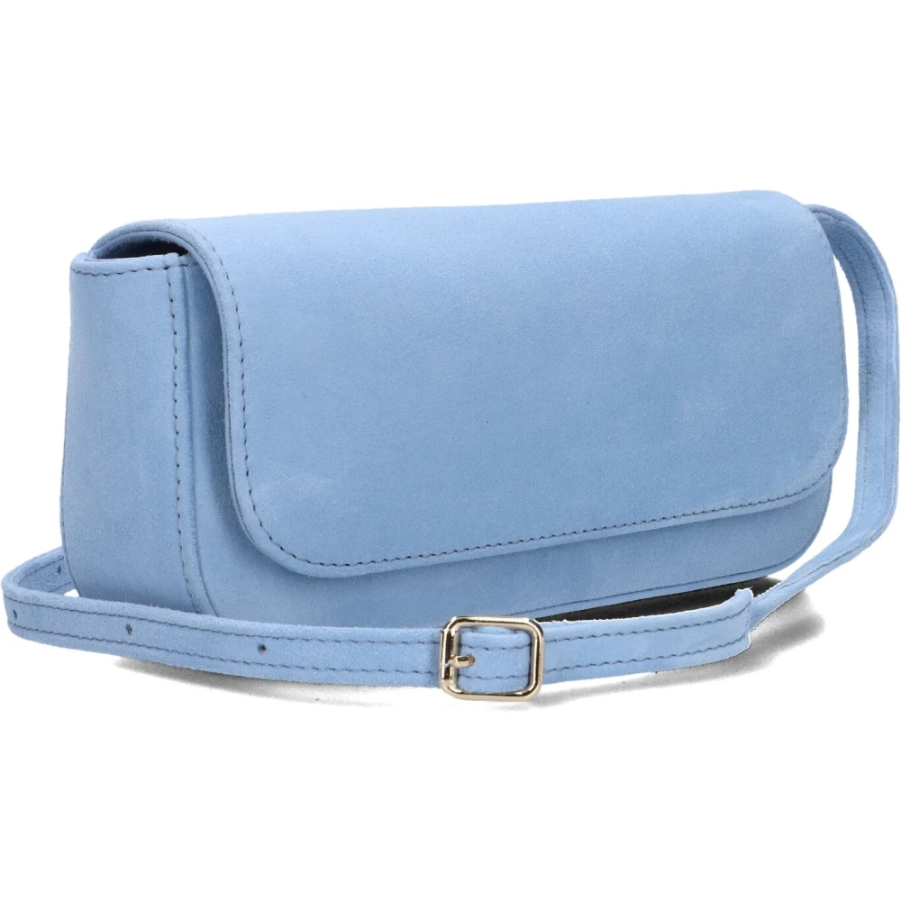 Unisa Elegante Zandkleurige Zdreamin Handtas Blue Dames