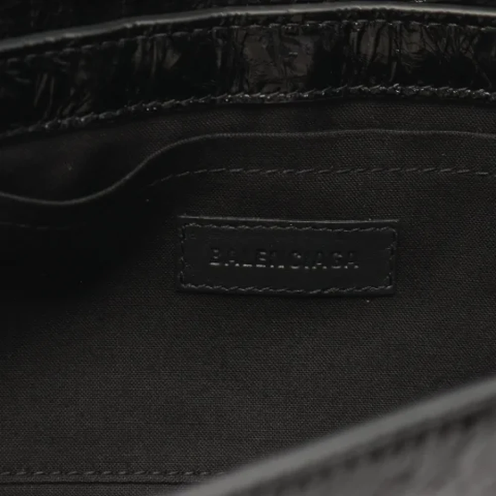 Balenciaga Vintage Pre-owned Leather balenciaga-bags Black Dames
