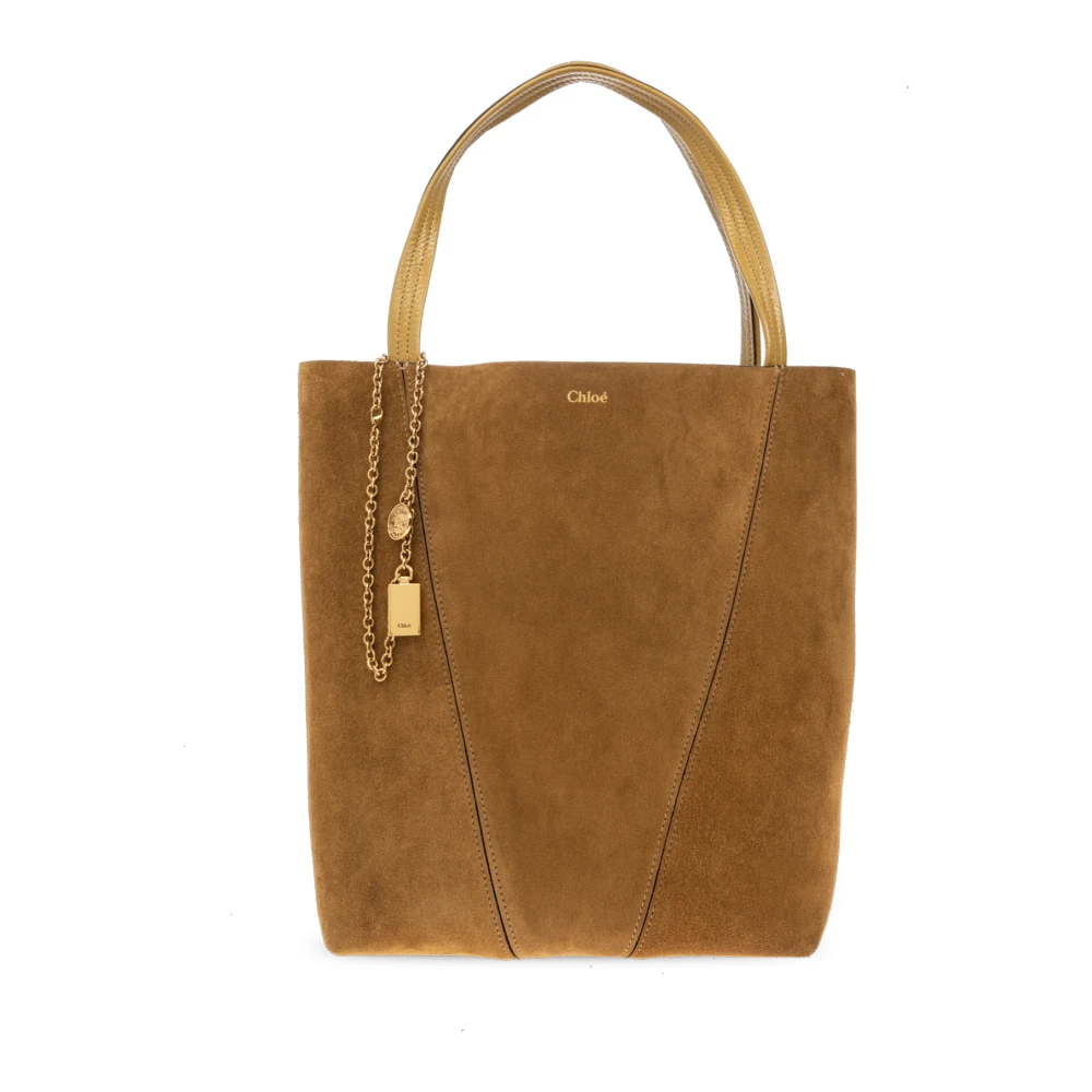 Chloé - Bags > Tote Bags - Brown - Chloé - Modalova