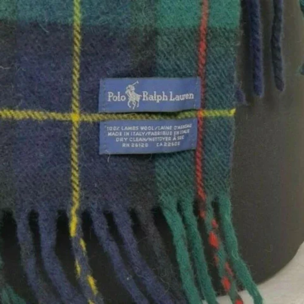 Ralph Lauren Pre-owned Wool scarves Multicolor Dames