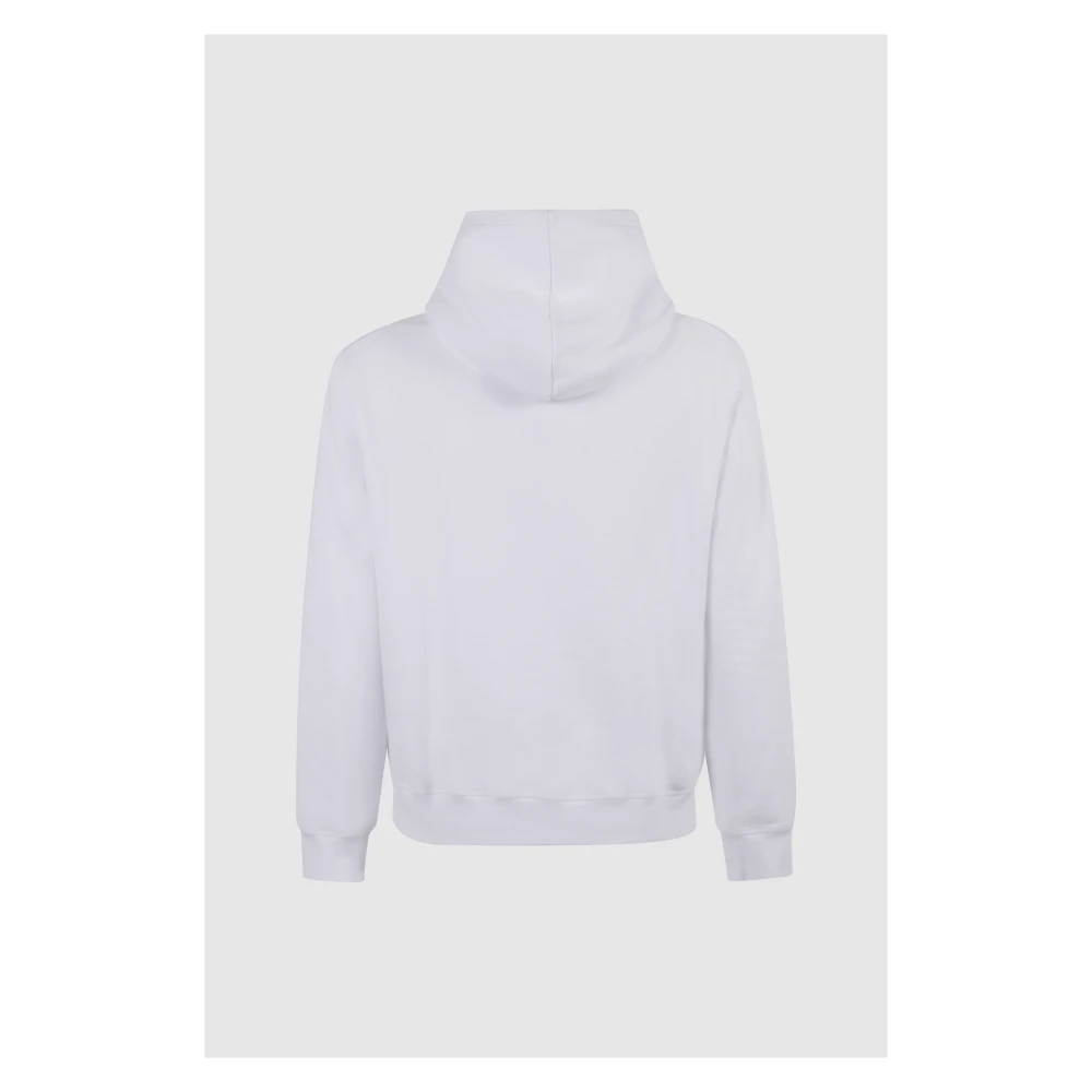 Dsquared2 Cool Fit Hoodie White Heren