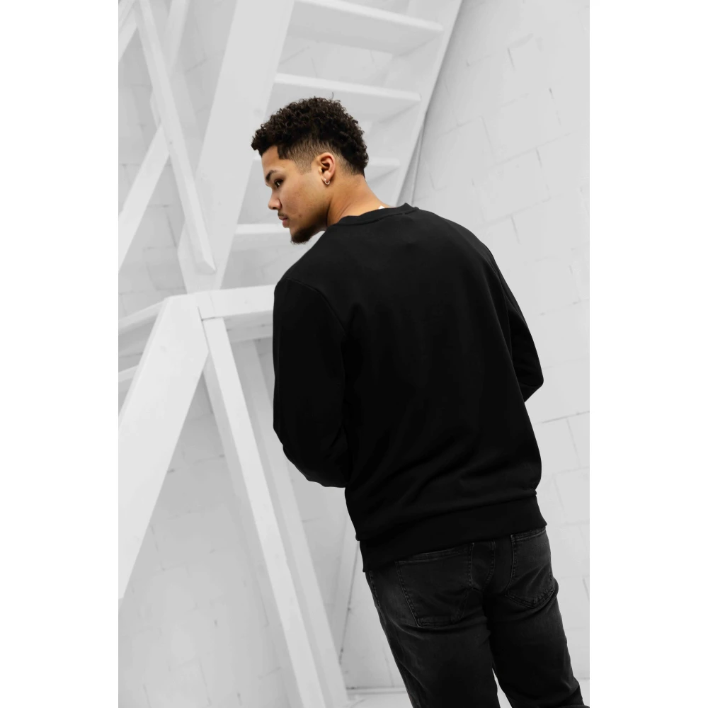 Iceberg Zwarte Heren Trui Lente Zomer Collectie Black Heren