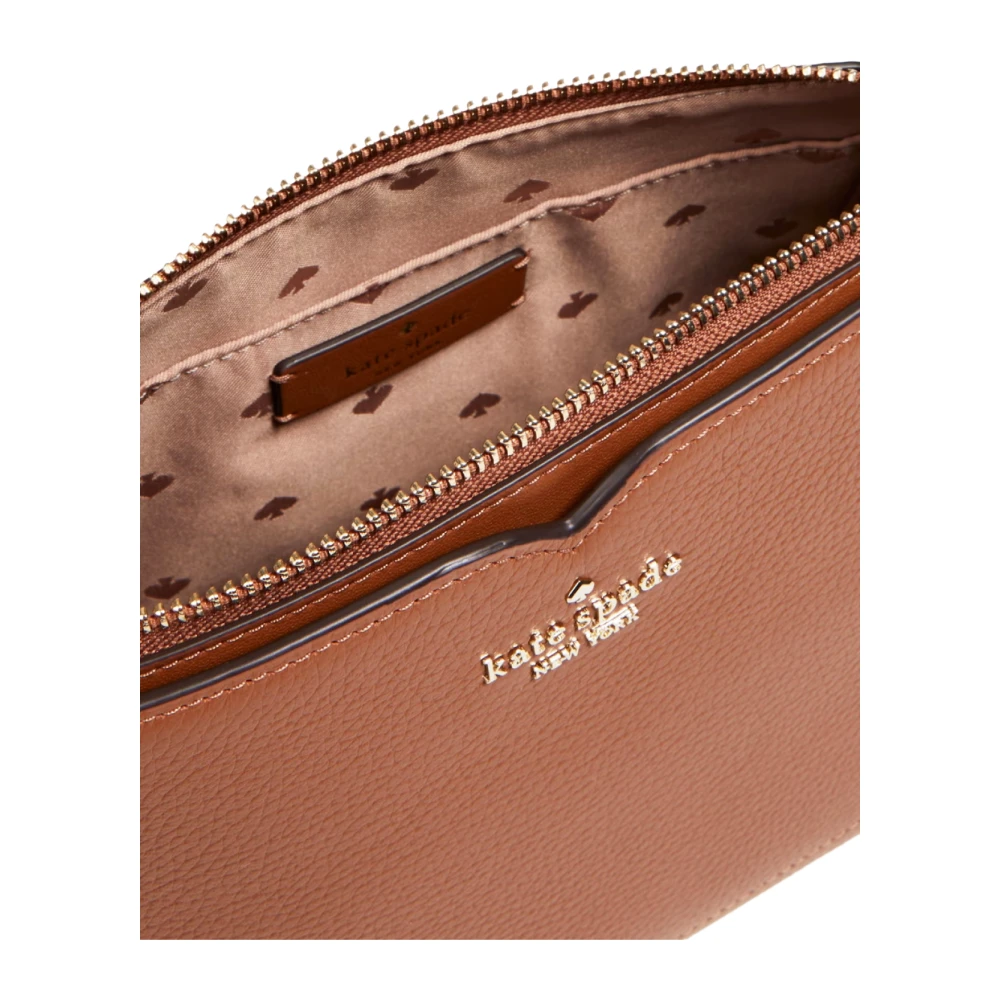 Kate Spade Pebbled Leren Crossbody Tas Warm Ginger Brown Dames
