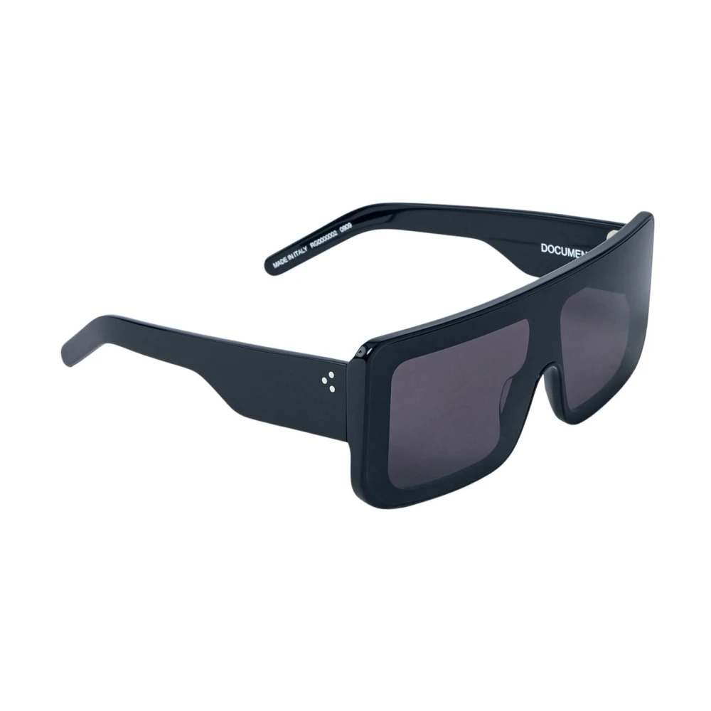 Rick Owens , Sunglasses, Male, Black, One Size, Documenta Sunglasses