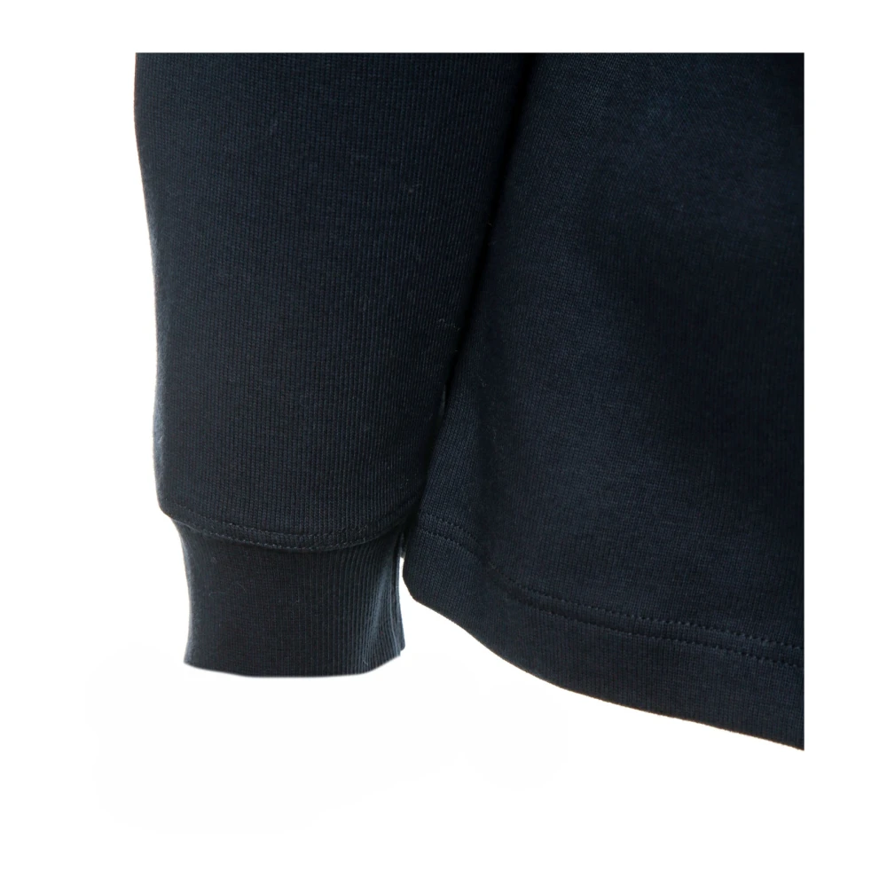 Armor-Lux Heritage Half-Zip Sweatshirt Blue Heren