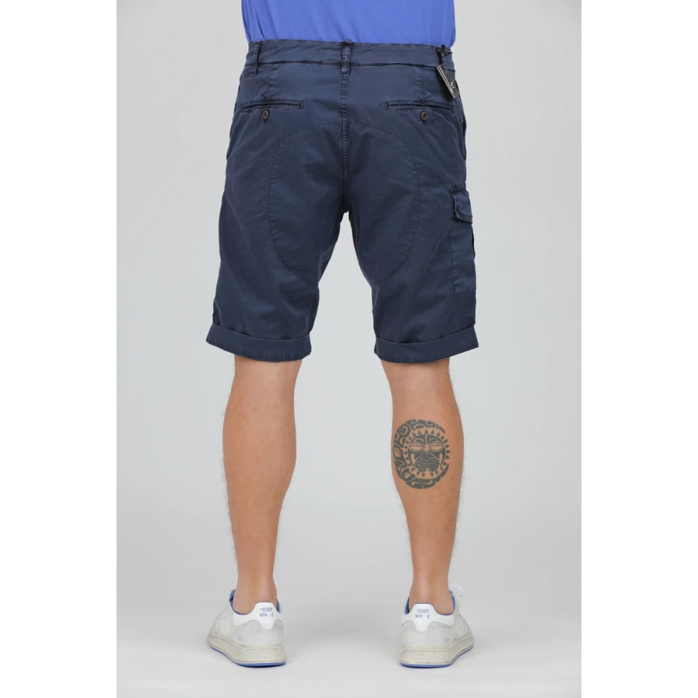 Mason's Casual Shorts Blue Heren
