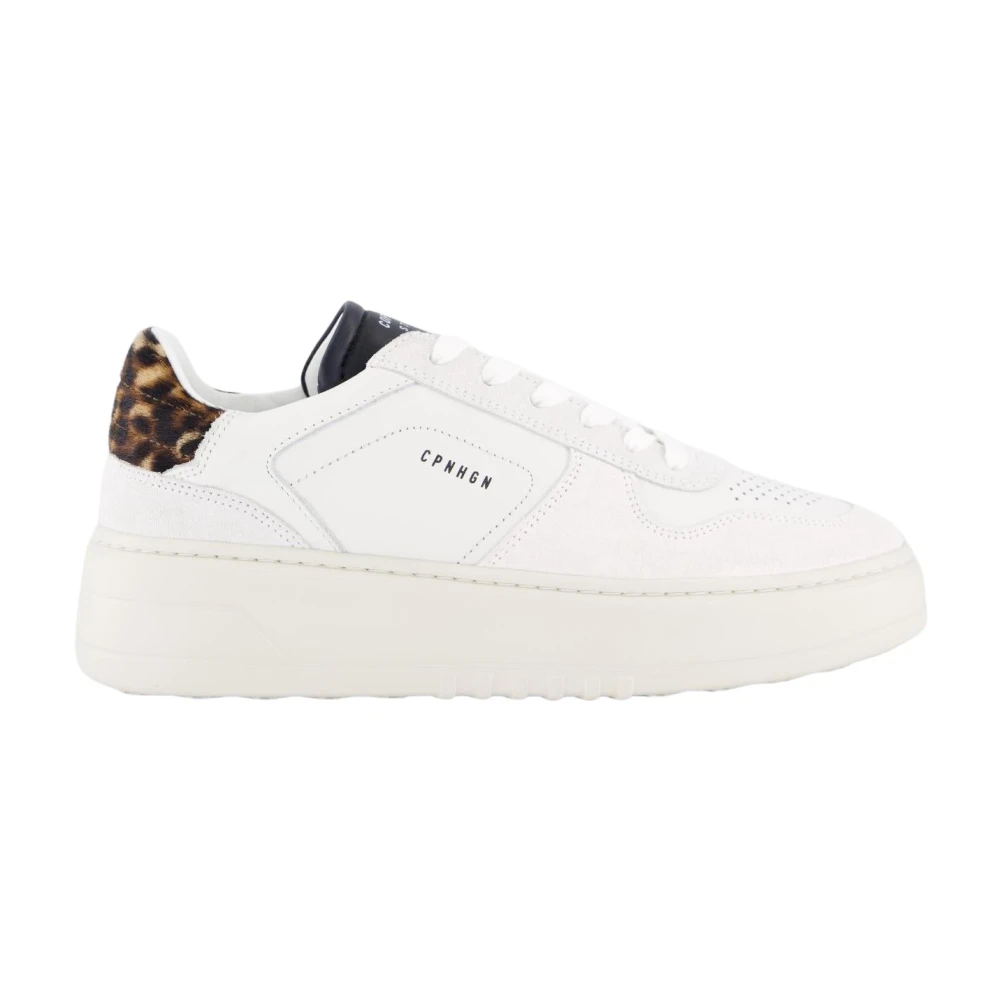 Copenhagen Studios Luipaard Sneaker Dames Schoenen Wit