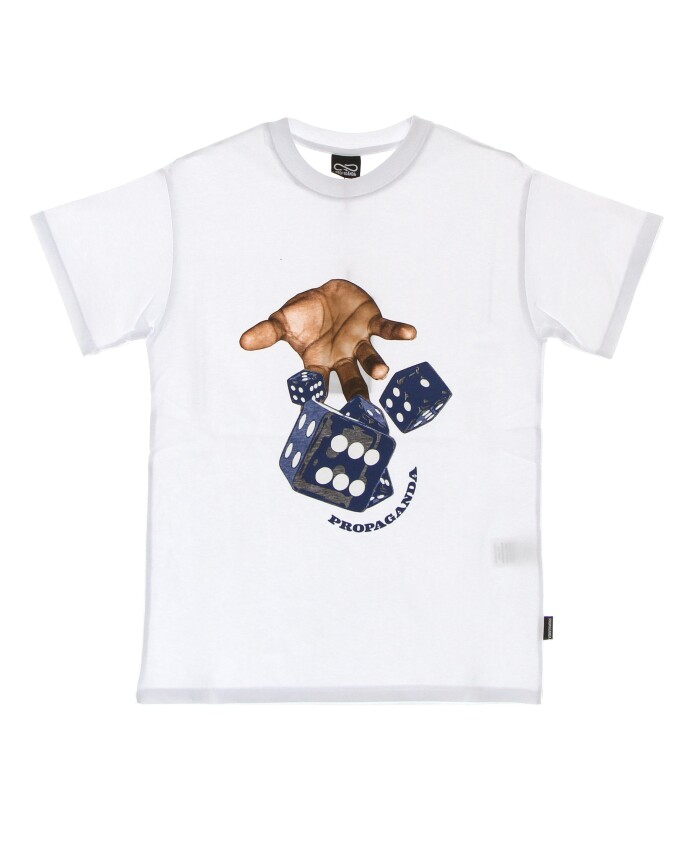 dice-tee-white-korte-mouw-t-shirt