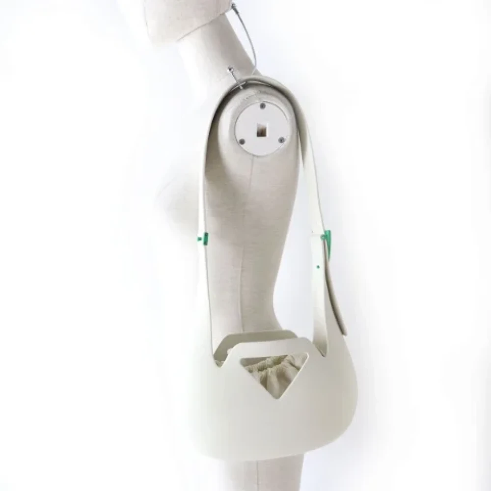 Bottega Veneta Vintage Pre-owned Plastic shoulder-bags White Dames