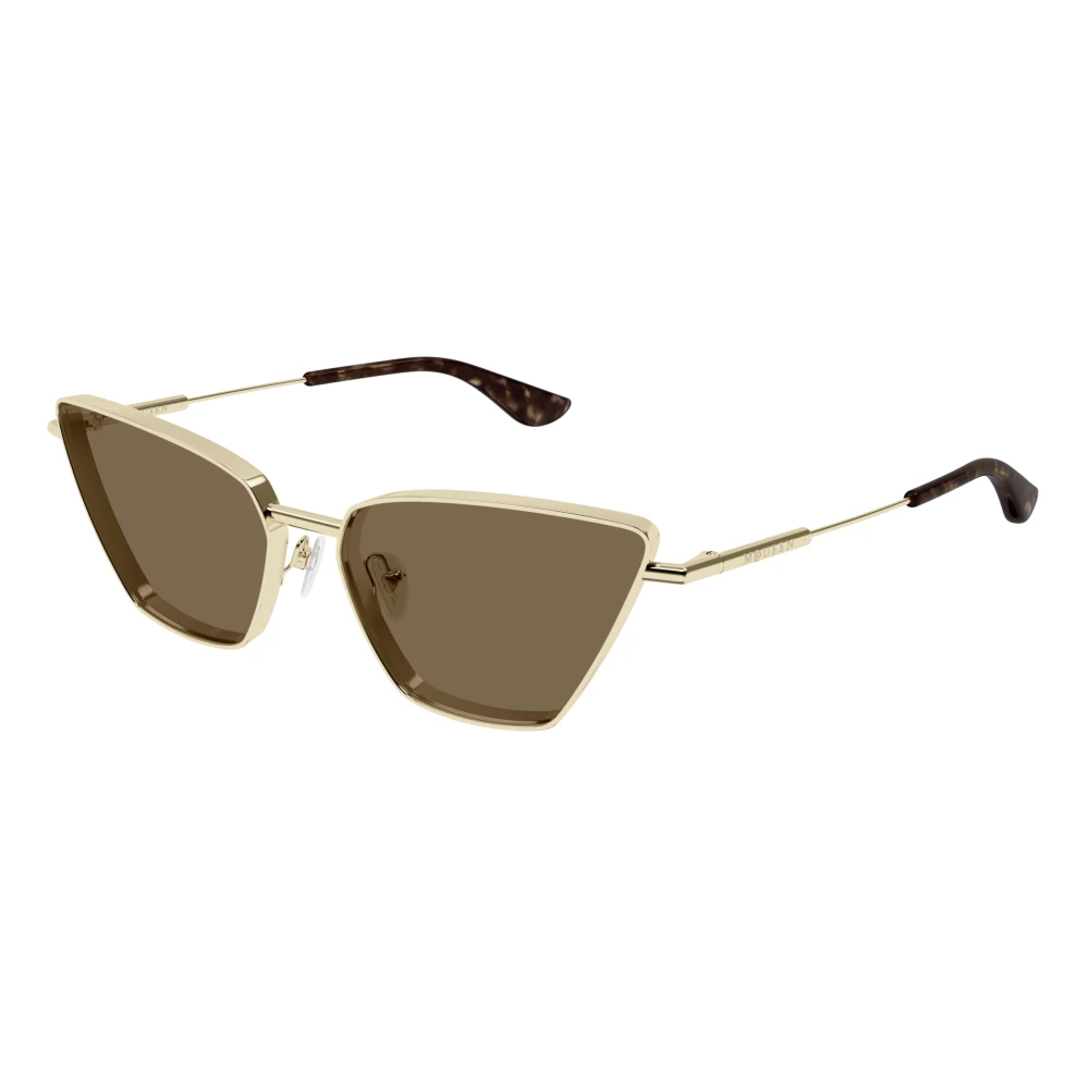 Alexander Mcqueen Women's Yellow Sunglasses, 58 Mm, Stylish Sunglasses Am0501s