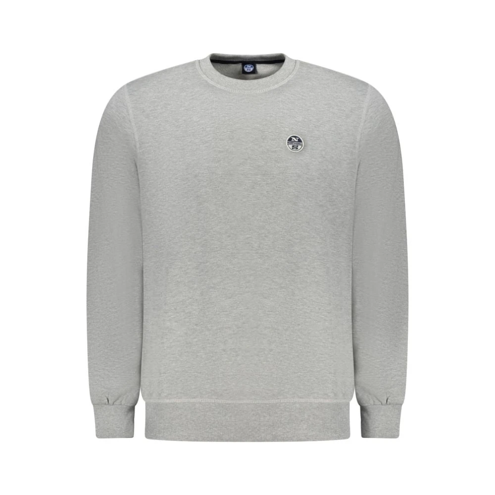 North Sails Grijze Katoenen Trui Gray Heren