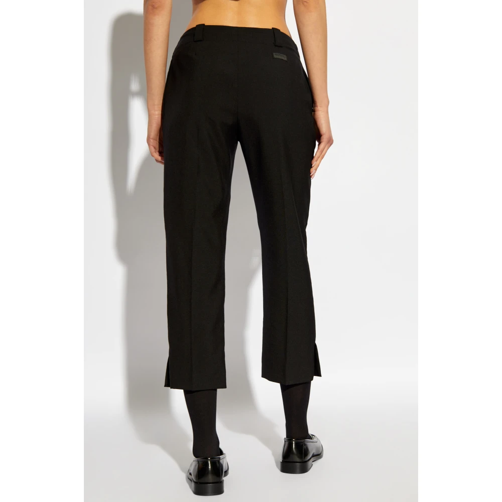 Kenzo Wollen broek Black Dames