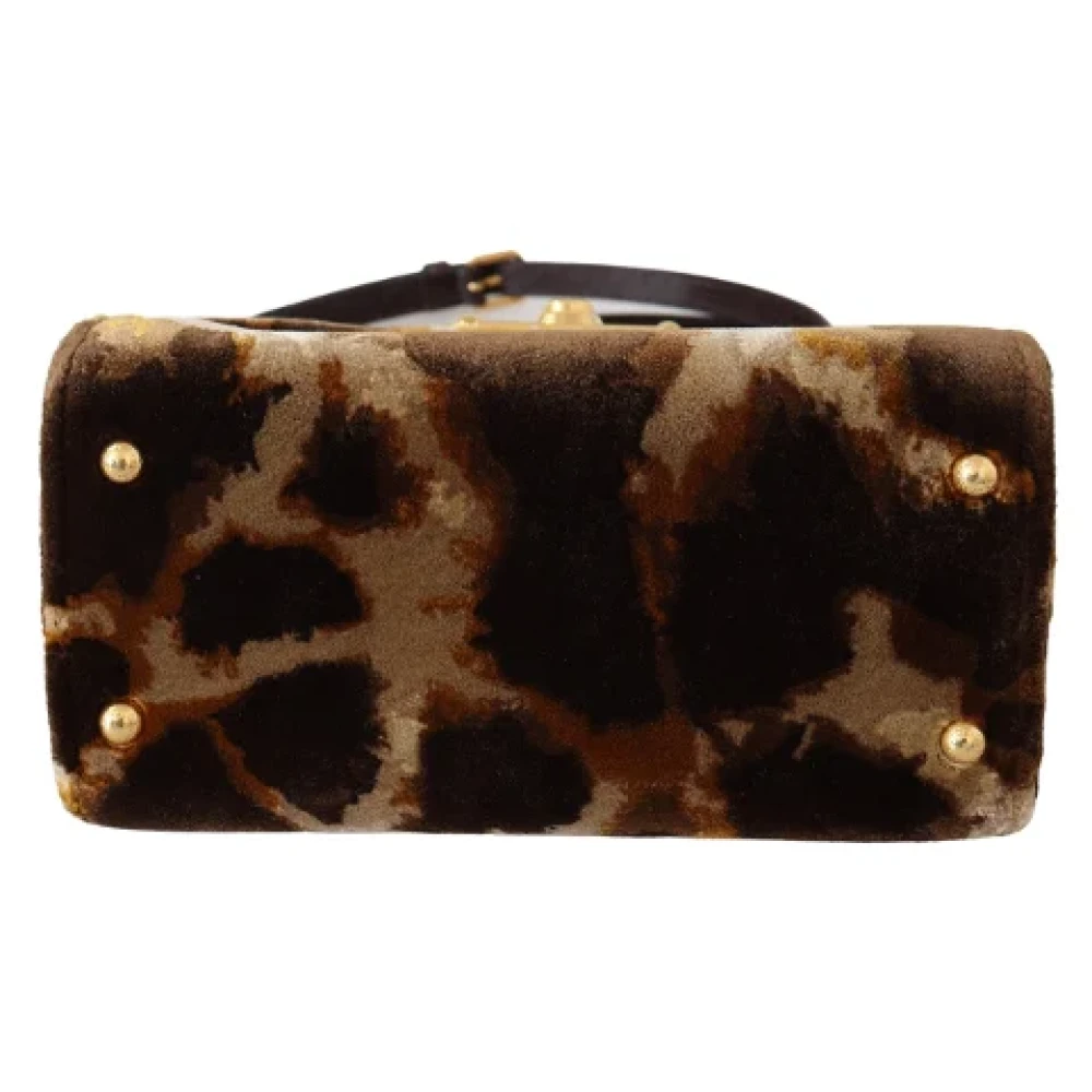 Dolce & Gabbana Pre-owned Fabric handbags Brown Dames