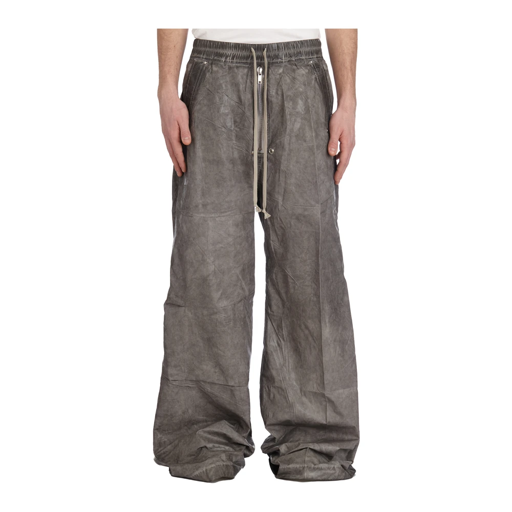 Rick Owens Zwarte Geth Belas Broek Gray Dames