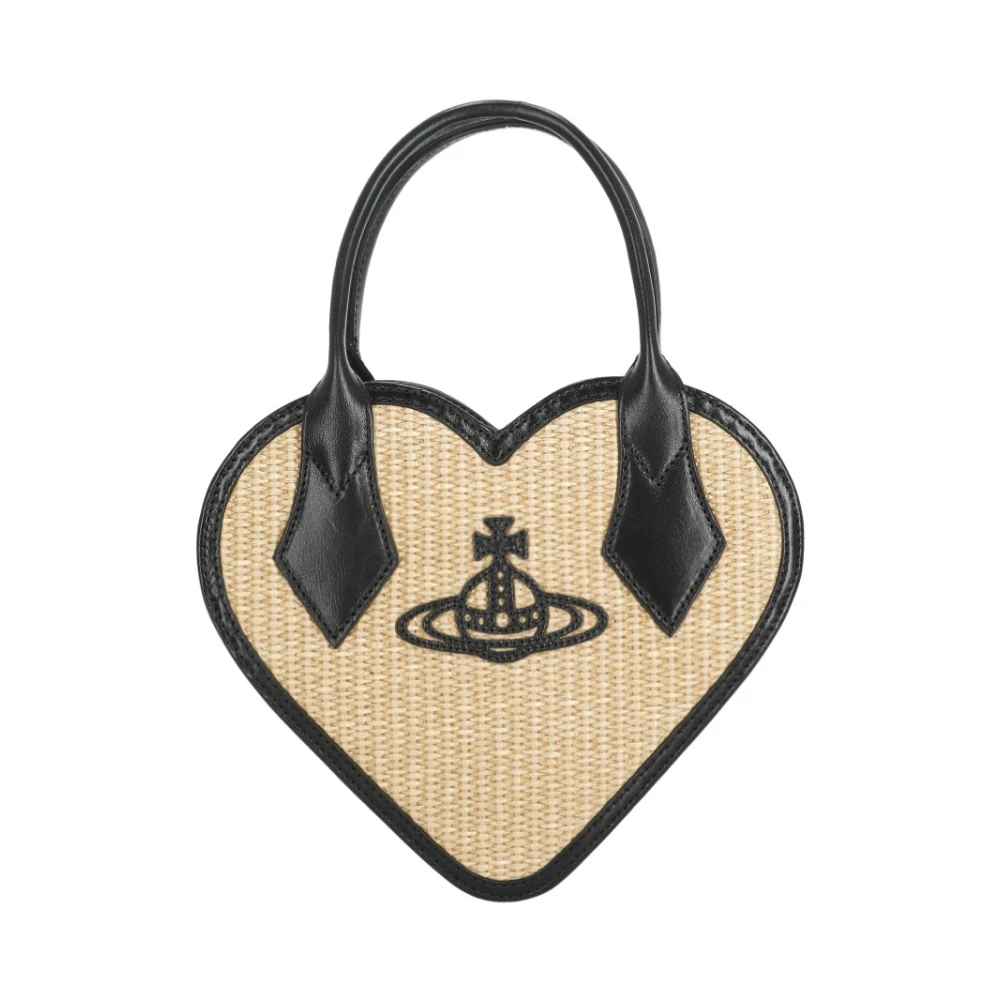 Vivienne Westwood Women's Beige Raffia Hand Bag - Mini Bags - One Size - Bags