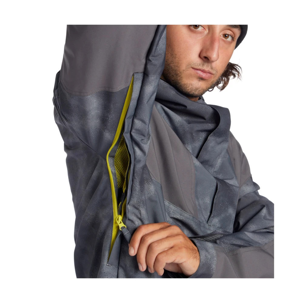 DC Shoes Grijze Weather Defense Jas Magnetisch Gray Heren