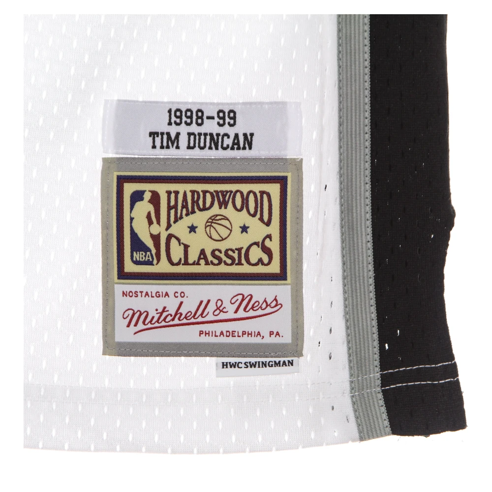 Mitchell & Ness Tim Duncan NBA Swingman Tank Top White Heren