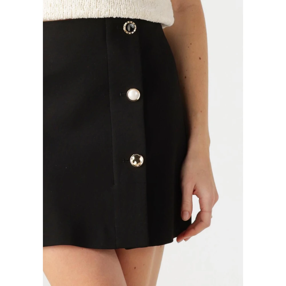 Twinset Elegante Zwarte Pantalon voor Vrouwen Black Dames