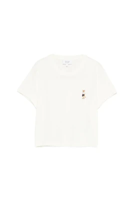 Fox Embroidery T-Shirt