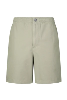 Bomullsshorts med fickor och dragkedja