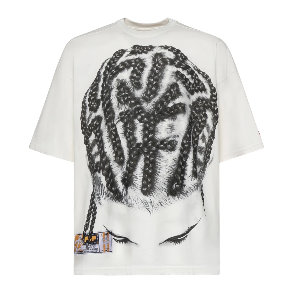 Pdf Men's White Braid T-Shirt - T-Shirts - M - Tops