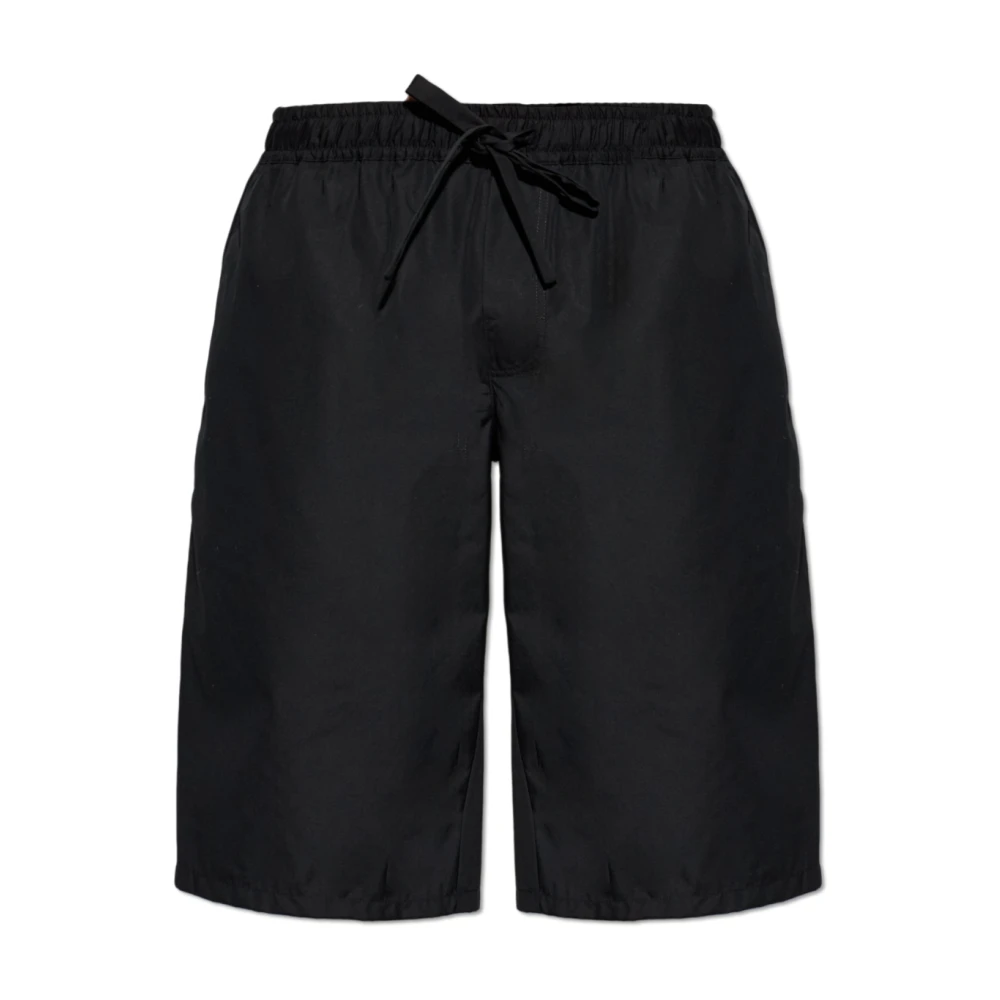 Dolce & Gabbana Uomo Nero Pantaloncini, 2XL, New,