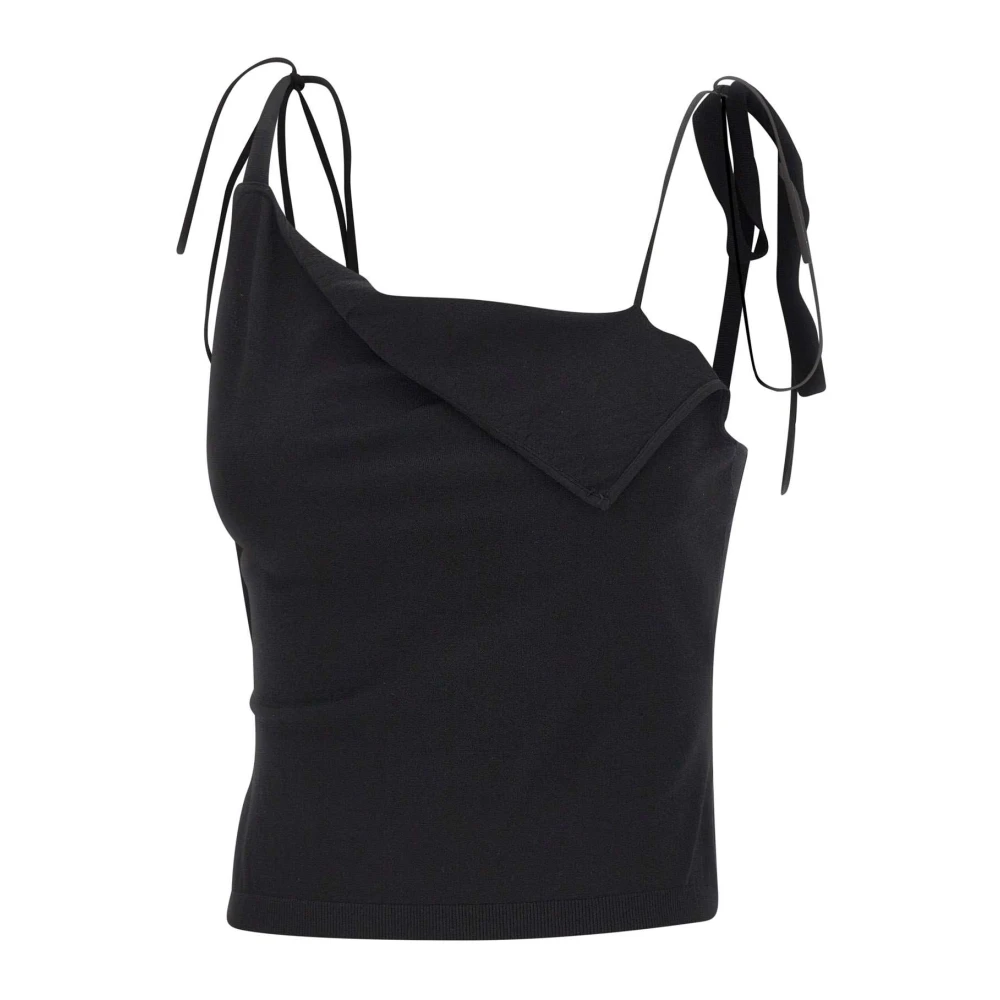 A. Roege Hove Women's Black Trine Top